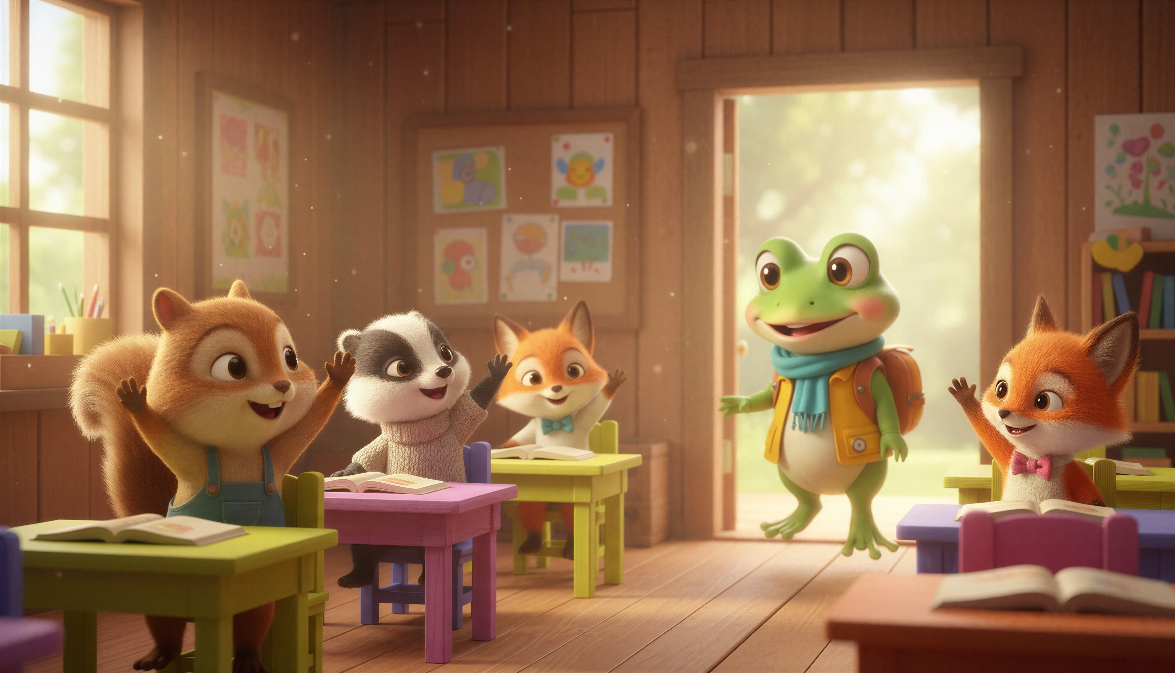 The First Day at the New School image 3