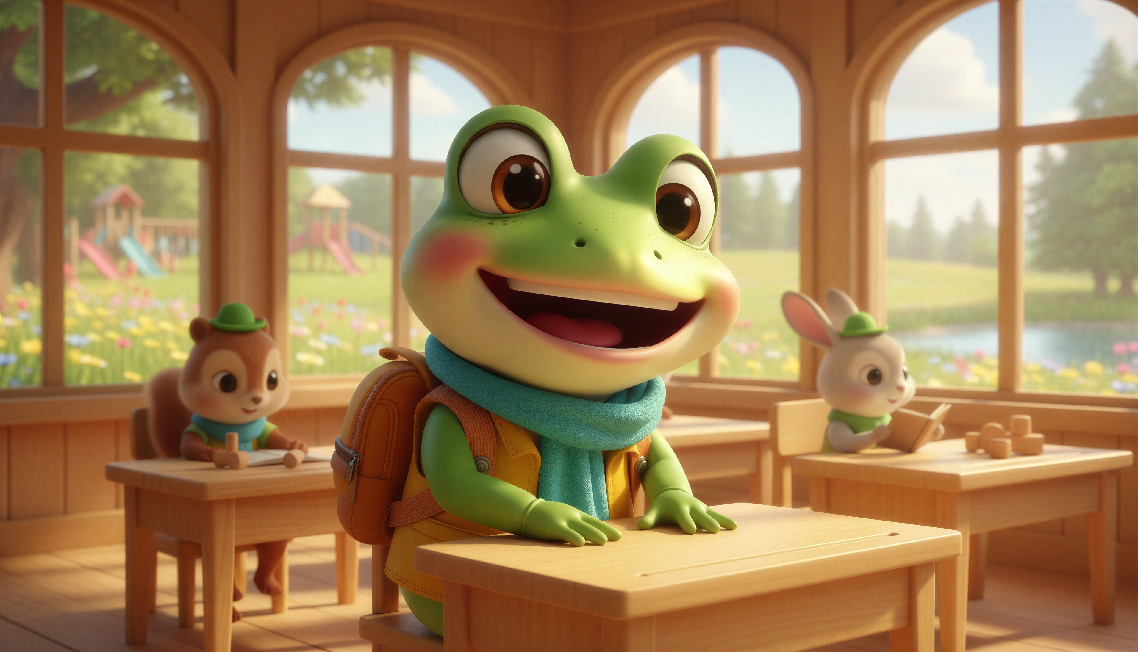 The First Day at the New School image 4