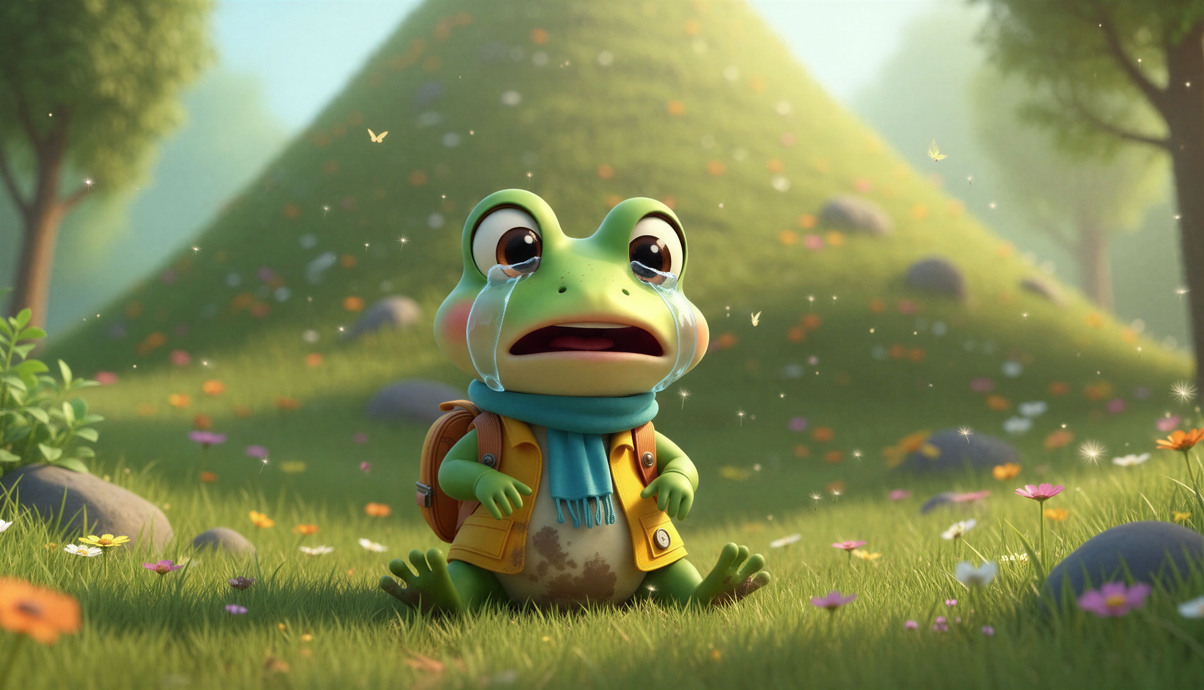 The Flowers Brought to School image 5