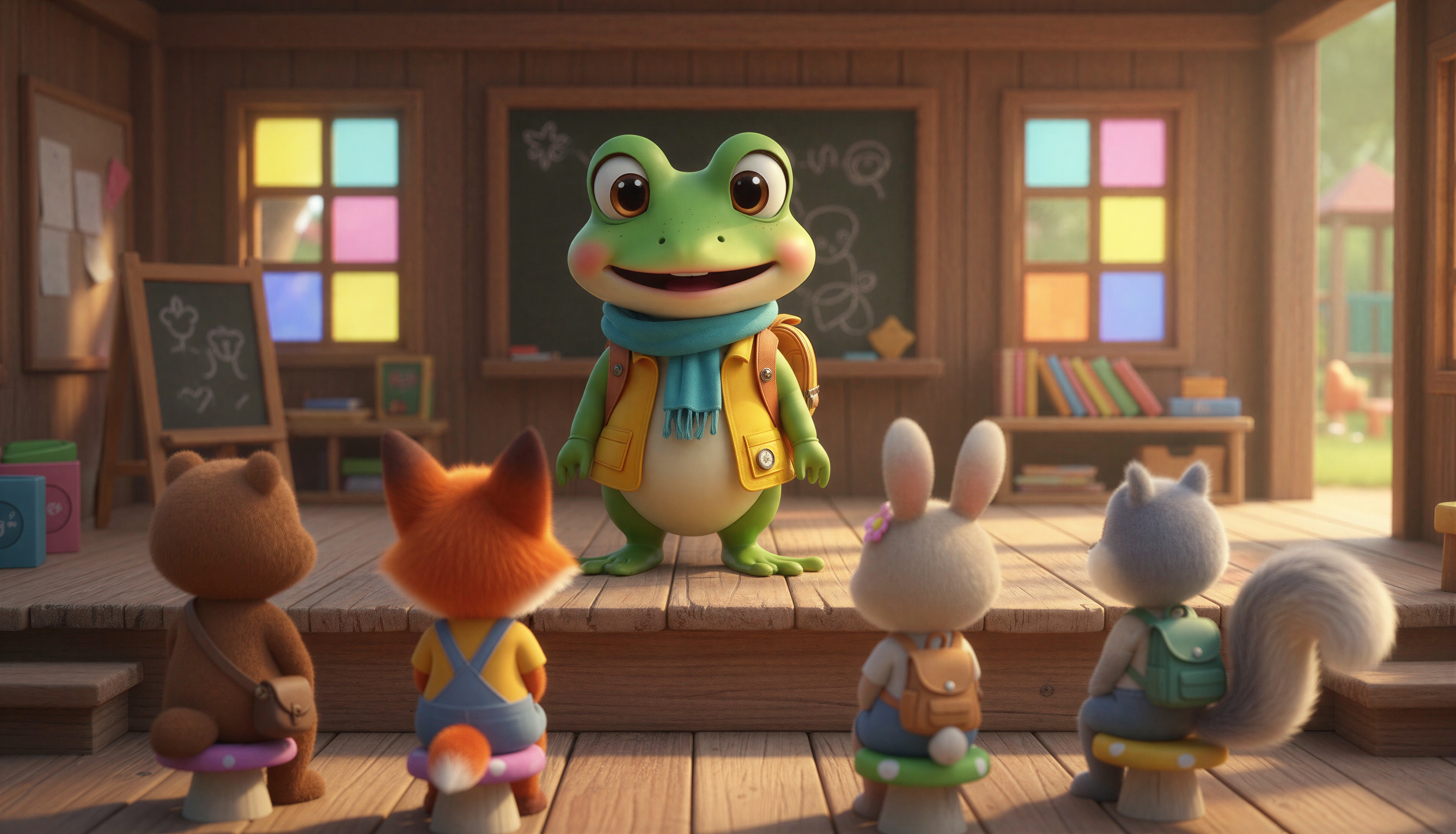 The Flowers Brought to School image 7